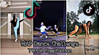 WAP Dance Challenge  Tiktok Compilation [upl. by Anawahs]