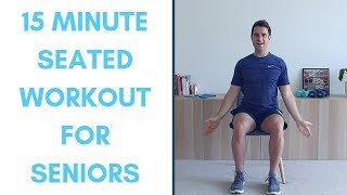 10Minute Seated Dumbbell Strength Workout for Seniors [upl. by Minsk943]