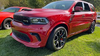 2021 Dodge Durango SRT Hellcat Exhaust Note and Startup [upl. by Ddej]