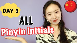 Learn 21 Pinyin Initials within 5 Minutes  Chinese Pronunciation Tutorial in 2020 [upl. by Maller]