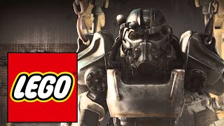 LEGO Fallout 4 T60 Power Armour Tutorial  Remastered Version 3 [upl. by Zrike]