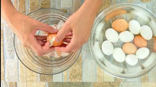 100YearOld Trick To PEELING HardBoiled EGGs 🥚 [upl. by Warrick]