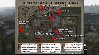 Reserve Map All Exit Locations With Map  Escape From Tarkov [upl. by Aimaj737]