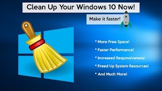 How to Clean Windows 10 Make Your PC Faster [upl. by Varin]