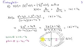 Poles and Zeros of zTransforms [upl. by Narrad]