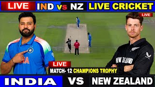 🔴Last 3 Over INDIA vs New Zealand LIVE [upl. by Neliak424]