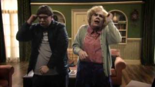 Maureen and Davids Superman Dance Off  Psychoville  BBC [upl. by Rudiger]