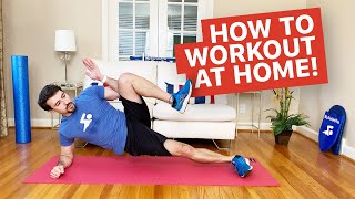 How Swimmers Can Work Out at Home [upl. by Rolyks992]