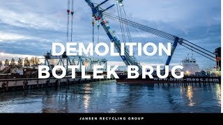 Demolition of the Botlekbrug [upl. by Neelyk160]