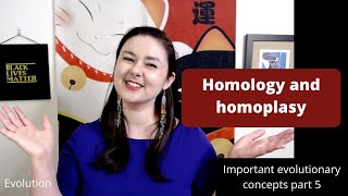 Homology and homoplasy [upl. by Vashtia]