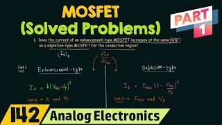 MOSFET Solved Problems Part 1 [upl. by Ehcram]