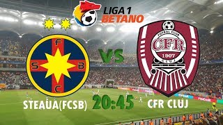 SteauaFCSB  CFR Cluj Live [upl. by Rosanne629]