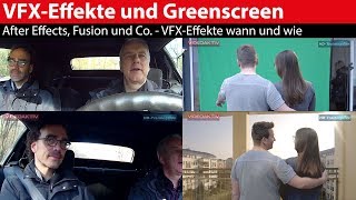 Visuelle Effekte in der Postproduktion Die Vorteile von GreenScreen und VFX [upl. by Hnib612]