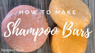 How To Make A Shampoo Bar includes recipe [upl. by Anyal]