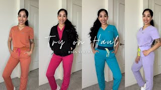 Figs Scrubs Try on Haul [upl. by Gothart]