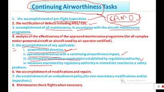 aircraft continuing airworthiness [upl. by Lleznov638]