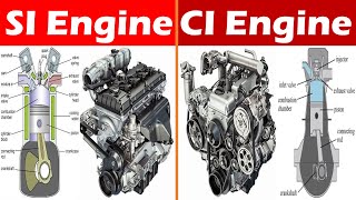 Differences between SI engine and CI engine [upl. by Tnemelc]