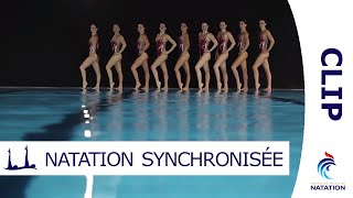 Grâce et Performance  La Natation Synchronisée par lEquipe de France  CLIP [upl. by Uphemia368]