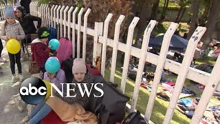 Ukrainian and Russian refugees seek asylum at USMexico border [upl. by Anirec]