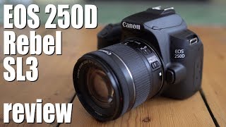 Canon EOS 250D Rebel SL3 review  IN DEPTH [upl. by Ahsenahs62]