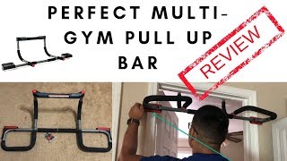 Perfect Fitness Multi Gym Doorway Pull Up Bar Review [upl. by Gnah]