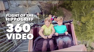 360 Video Flight of the Hippogriff  Islands of Adventure [upl. by Arin221]