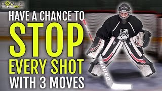 ICE HOCKEY GOALIES  Stop Every Shot With These 3 Moves 🏒 [upl. by Shaw]