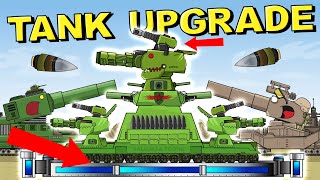 Monster Tank Upgrade  Cartoons about tanks [upl. by Rivard235]