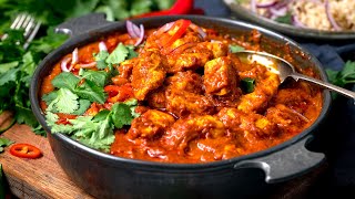 Chicken Madras  A Homemade Spicy Curry [upl. by Sarena]