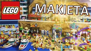 WIELKA PLAŻA z KLOCKÓW LEGO 🦀  Maciek i Klocki [upl. by Yelsek51]