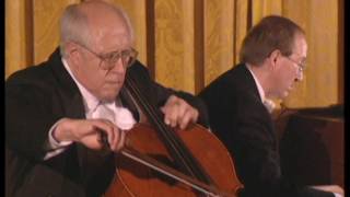 Mstislav Rostropovich Performing at the White House 1994 [upl. by Eirised]