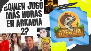 ¿QUIEN JUGÓ MÁS HORAS EN ARKADIA 2 [upl. by Hadden]