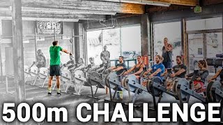 500m Challenge Rowing Machine Workout [upl. by Christabel821]