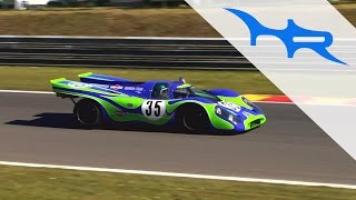 Porsche 917K 917021 Psychedelic Acceleration amp Fast Flyby amp Revving [upl. by Rawdan]