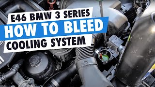 How to bleed cooling system on BMW E46 [upl. by Aiksas]