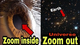 Cosmic eye Zoom out and Zoom in [upl. by Yahsram736]