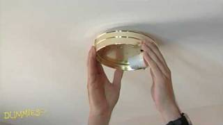 How to Replace Ceiling Light Fixtures For Dummies [upl. by Bogoch]