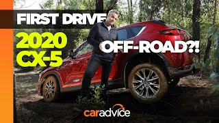 2020 Mazda CX5 review  First look at OffRoad Traction Assist  CarAdvice [upl. by Yrekcaz]