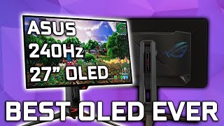 Unbelievable  ASUS 27quot 240Hz OLED PG27AQDM Review [upl. by Herc]