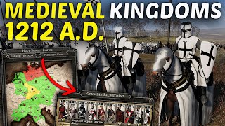 Medieval Kingdoms 1212 AD  The BEST Mod for Total War ATTILA [upl. by Leirad]