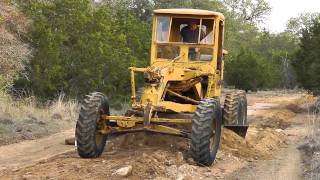 CAT 12 Motorgrader Blade Work [upl. by Timothee]