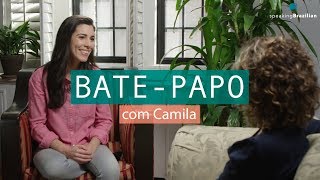 Learn Portuguese  quotBatepapoquot about language learning with Camila Barcelos  Speaking Brazilian [upl. by Kurzawa]