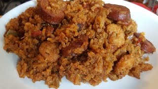 How to make New Orleans Creole Seafood Jambalaya [upl. by Leroj]