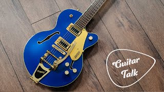 Guitar Talk  Gretsch Electromatic G5655TG Centre Block JR Review [upl. by Eaned]