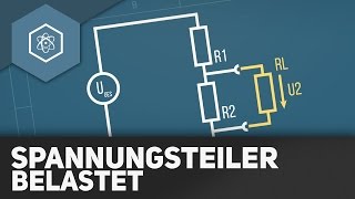 Der belastete Spannungsteiler  Elektrotechnik [upl. by Carmela]