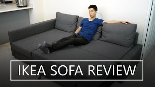 IKEA FRIHETEN Sofa Bed Review [upl. by Assilrac122]