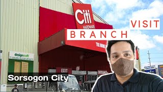 CITI Hardware Tour   Sorsogon City [upl. by Htrahddis]