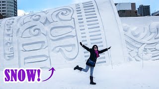 SAPPORO SNOW FESTIVAL The Sapporo Yuki Matsuriさっぽろ雪まつり [upl. by Talbott]