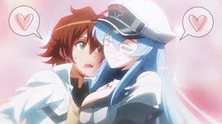 Esdeath amp Tatsumi Romance [upl. by Fronnia]