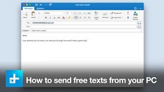 How to send free text messages from your PC [upl. by Esele]